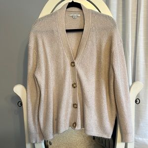 Button down sweater